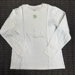 Long sleeve white shirt